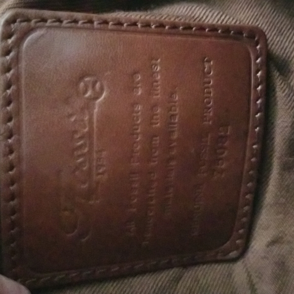 Fossil Colorful Canvas Striped Shoulder Handbag - Picture 12 of 12